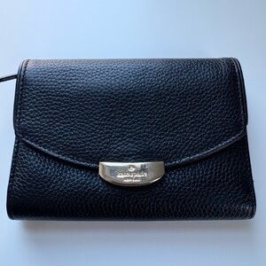 Kate Spade Black Pebbled Leather wallet